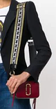Жіноча сумка Marc Jacobs клатч крос боді Марк Джейкобс марсал, брендові жіночі сумки, фото 2