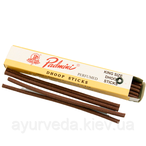 Падміні, Друпс, безосновні палички з яскравим квітковим ароматом, Padmini doop sticks, великі
