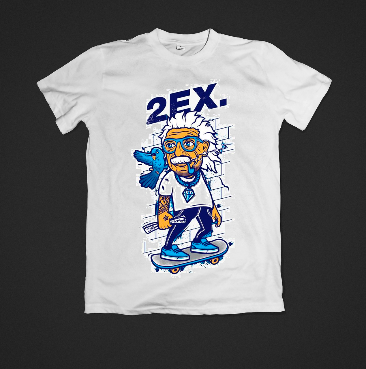 Футболка дитяча з принтом Einstein, фото 1