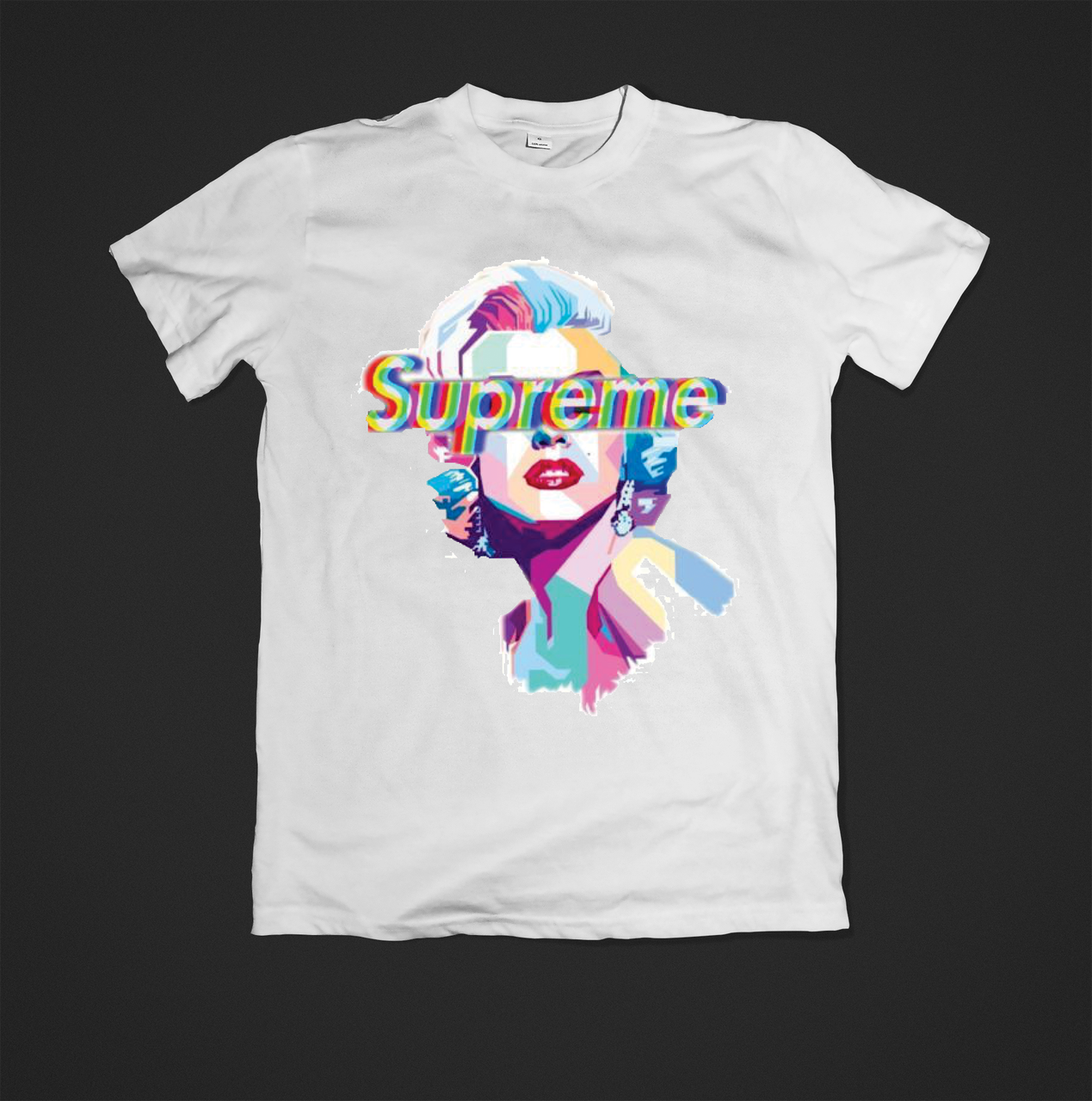 Футболка YOUstyle Monroe Supreme 0306 M White