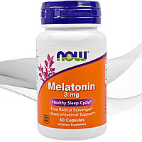 NOW Melatonin 3 мг - 60 капс