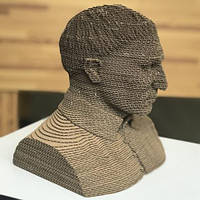 Скульптурний 3D-пазл із картону Григорій Сковорода PZ58