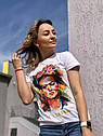 Футболка YOUstyle Viva La Frida 0033 XXL White, фото 3