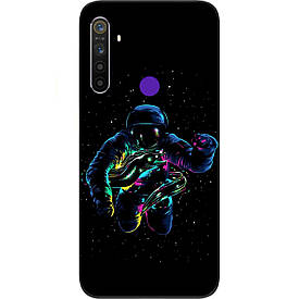 Чохол силіконовий з картинкою для Realme 5i В космосі