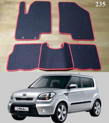 Килимки ЄВА в салон Kia Soul '09-13, фото 2