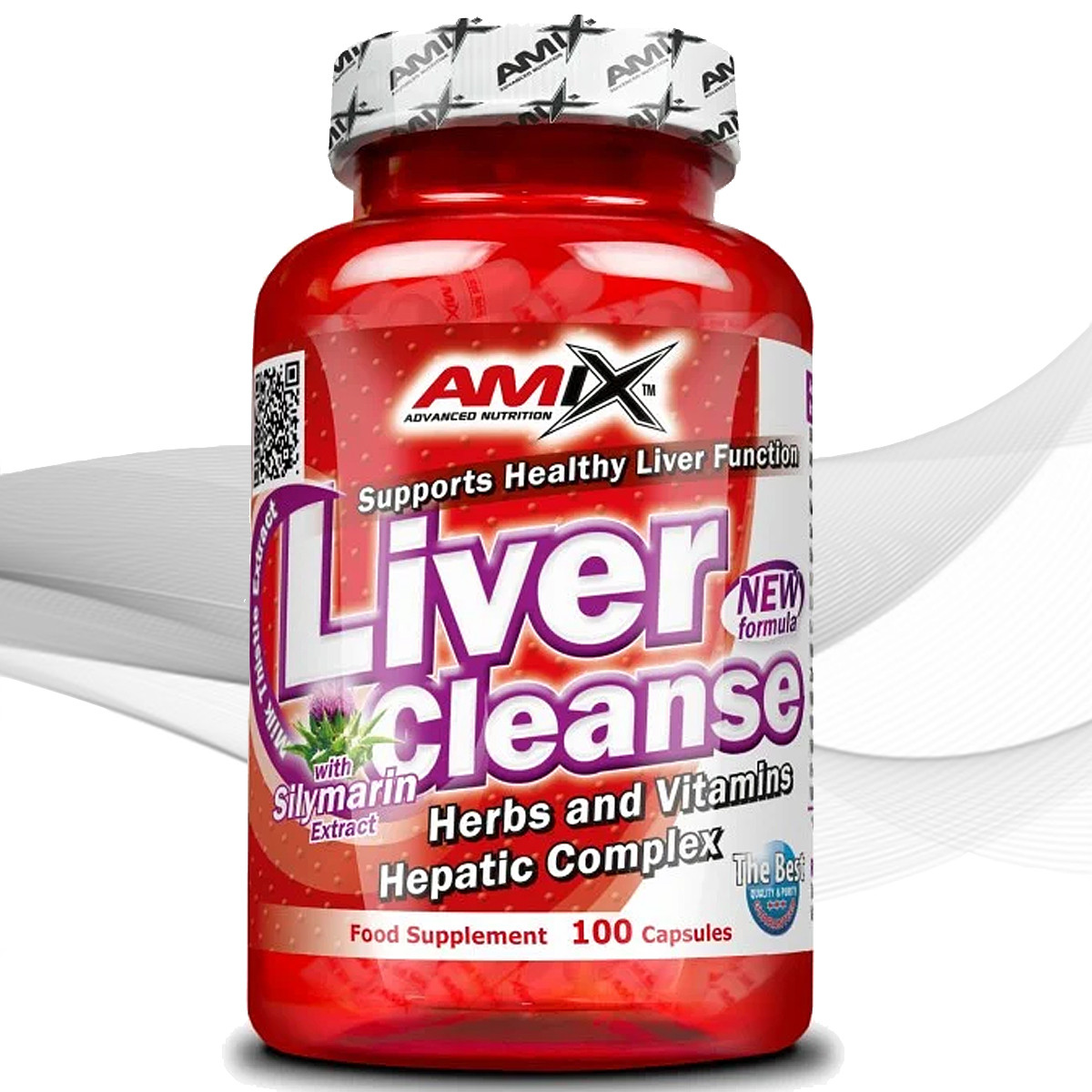 Комплекс для печінки Amix Nutrition Liver Cleanse 100 капсул