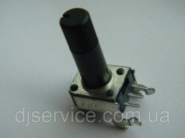 Потенціометр ALPS B10K горизонтальний 18mm для пультів, фото 1