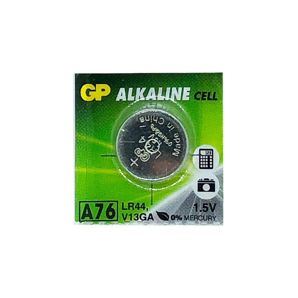 Годинникова батарейка A76 / LR1154 / LR44 / AG13 GP Alkaline (1.5v) 1шт.