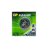 Часовая батарейка A76 / LR1154 / LR44 / AG13 GP Alkaline (1шт.)