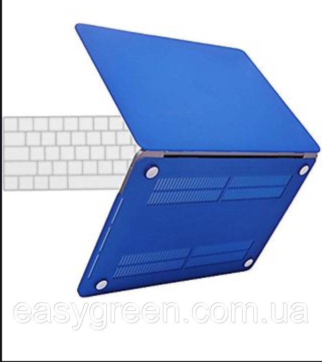 Чохол накладка Apple MacBook Pro 13 2018/2017/2016 (A1706 A1708 A1989) Захист Синій колір, фото 1