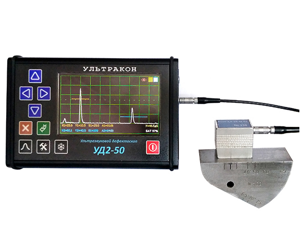 УЛЬТРАЗВУКОВИЙ ДЕФЕКТОСКОП УД2-50