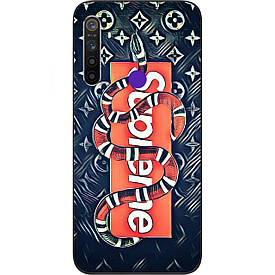 Чохол з картинкою силіконовий для Realme 5i Барт Сімпсон