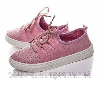 Нові дитячі кеди Violeta K203-9 pink, розміри 25-30
