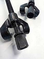 Стяжки пружин двухзахватные L370mm Chrome-vanadium СТАНДАРТ ST370D (під ключ і квадрат 1/2), фото 3