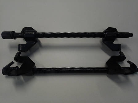 Стяжки пружин двухзахватные L370mm Chrome-vanadium СТАНДАРТ ST370D (під ключ і квадрат 1/2), фото 1