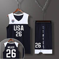 Баскетбольна форма команди USA (майка + шорти) США