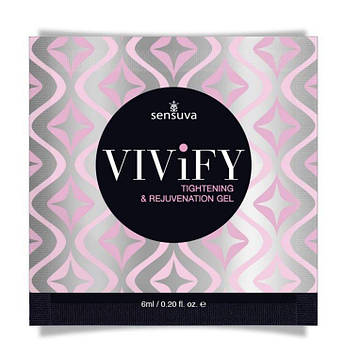 Пробник сужающиего гелю Sensuva - Vivify Tightening & Rejuvenation (6 мл) Bomba💣