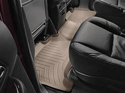 Килими гумові WeatherTech Cadillac Escalade 2007-2014 задній бежевий