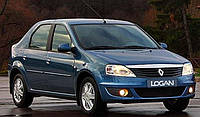 Дефлектор на капот (мухобойки) Renault Logan 2005-2012 г.