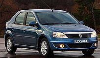 Дефлектор на капот (мухобійки) Renault Logan 2005-2012 р.