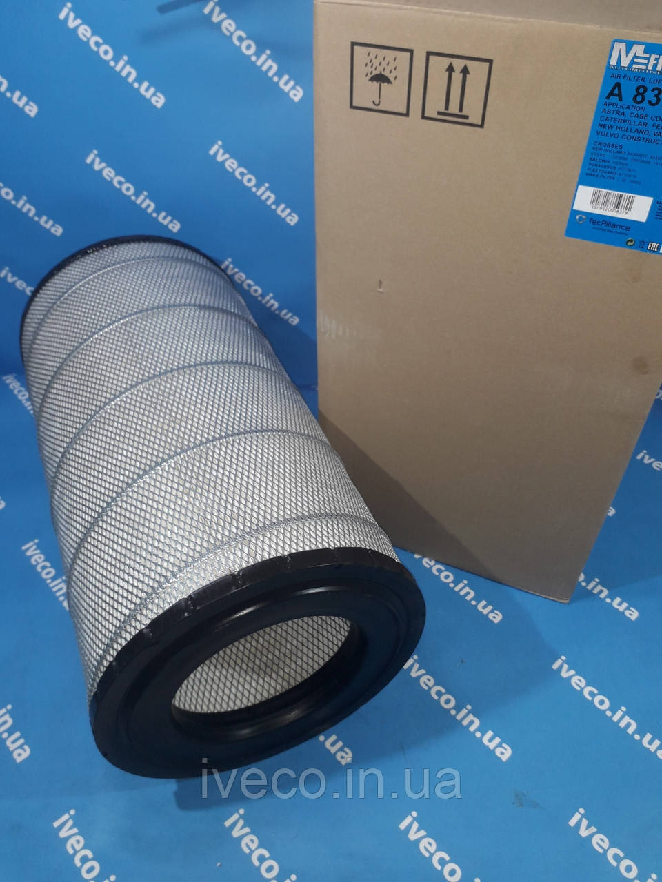 Фільтр повітряний ASTRA HD7 HD8 HD9 CASE NEW HOLLAND 8900128075 84069017 128075 12918856 46492WIX A832, фото 1