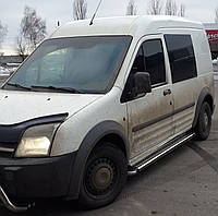 Пороги боковые (подножки-площадка) Ford Connect 2002-2012 (Ø42)