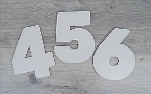 Набір трафаретів для торта цифра, шаблон для торта з цифрами., фото 3