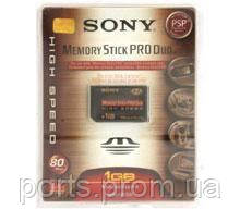 Memory Stick Pro Duo 1 gb SONY