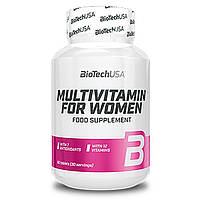 Вітаміни Multivitamin for Women BioTech USA (60 таблеток)