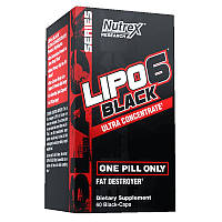 Жиросжигатель Lipo-6 Black Ultra Concentrate (60 капсул)