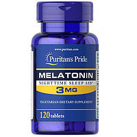 Melatonin 3 мг Puritan Pride (120 капсул)