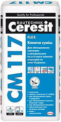 Клей для плитки Ceresit СМ-117 25 кг