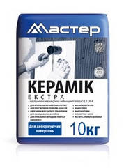 Клей для плитки Мастер Керамік екстра 10кг