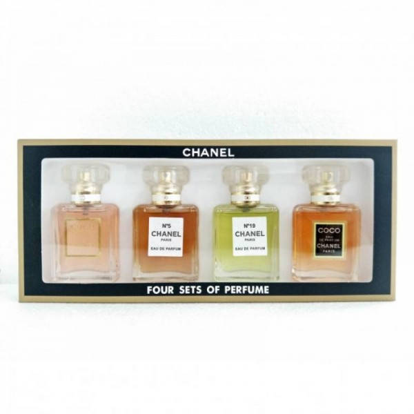 Подарочный набор Chanel Set 4 по 20мл (Coco+Coco Mademoiselle+№5+