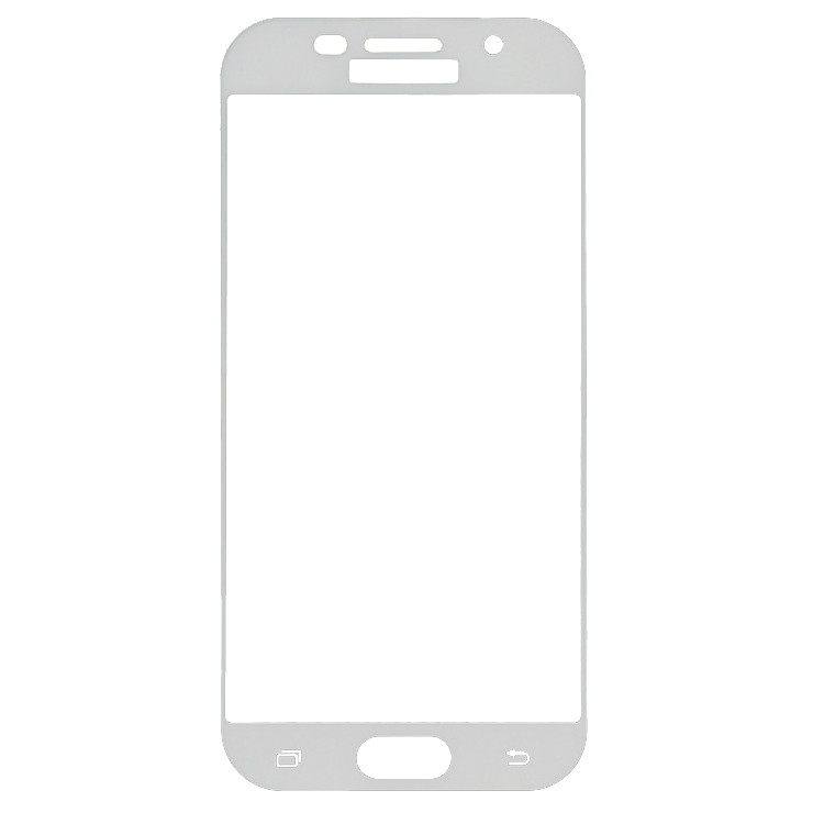 Захисне скло 3D Side Glue для Samsung A320 Galaxy A3 2017 (тех. пак) White