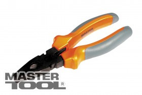 MasterTool Пасатижі 200 мм, С50, фосфатовані, HRC 55~60, Арт.: 25-0200