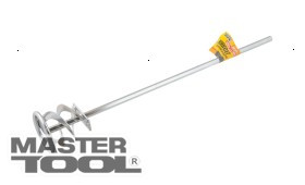 MasterTool Міксер для фарб і сумішей стрічковий D 80 мм L 400 мм, Арт.: 80-0018