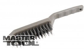 MasterTool Щітка дротяна 6-рядна з пластиковою ручкою, Арт.: 14-5506, фото 1