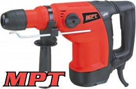 MPT Перфоратор PROFI SDS MAX 38 мм, 1200 Вт, 300-760 об./хв кейс, MRH3803