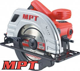 MPT Пила циркулярна PROFI 1380 Вт, 185*20 мм, 5300 об./хв, пропил 65 мм, 45-90*, аксес. 2 шт., Арт.: MCS1803