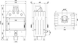 Камінна топка DEFRO HOME INTRA SM T G, фото 2
