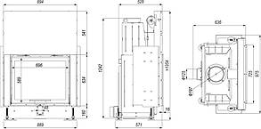 Камінна топка DEFRO HOME PORTAL ME G, фото 3