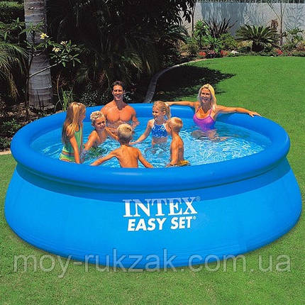 Надувний басейн Intex 28143 Easy Set Pool, 396*84см, фото 2