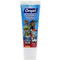 Orajel,Зубная паста с фтором против кариеса 'Щенячий патруль',с пенообразующими ингредиентами,119 г