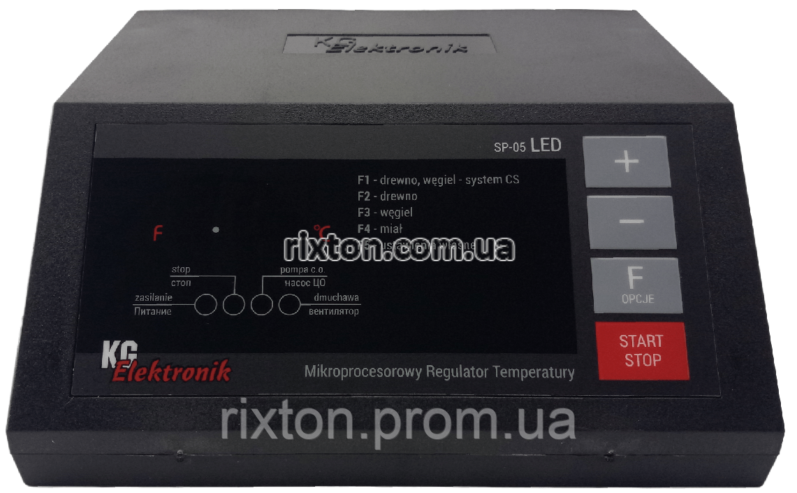 Автоматика для твердопаливних котлів KG Elektronik SP-05 LED