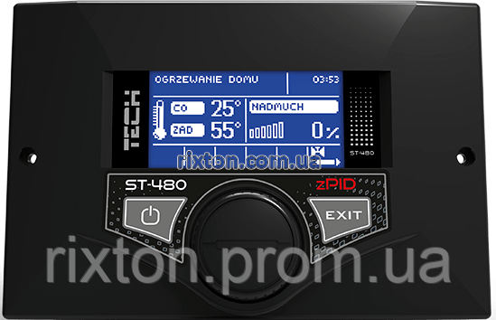 Автоматика для твердопаливних котлів Tech ST-480 zPID