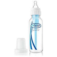 Dr. Brown's, Бутылочка для естественного потока, 0 + месяцев, Бутылка для кормления (250 мл)