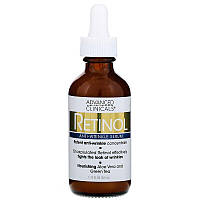 Advanced Clinicals, ретинол сироватка коригує глибокі зморшки Retinol Serum (52 ml)