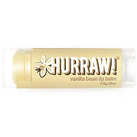 Hurraw! Balm, Бальзам для губ cо вкусом ванили, 0,15 унции (4,3 г)