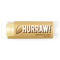 Hurraw! Balm, Бальзам для губ, миндаль, 0,15 унции (4,3 г)